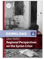 Quo Vadis_Regional Perspectives on the Syrian Crisis