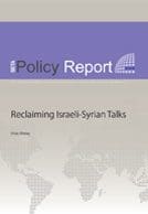 REclaiming Israeli Syrian Talks