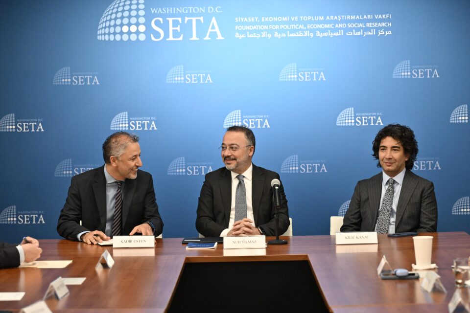 Private Roundtable With Turkish Deputy FM Nuh Yılmaz